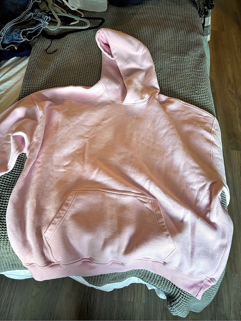 A&F Pink Pullover Hoodie